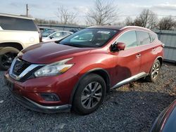 Salvage cars for sale at Hillsborough, NJ auction: 2015 Nissan Murano S