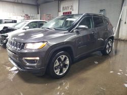 Salvage cars for sale at Elgin, IL auction: 2021 Jeep Compass Limited