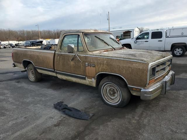 1986 Dodge D-SERIES D150