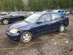 Honda Civic Vehiculos salvage en venta: 2003 Honda Civic LX