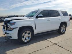 Salvage cars for sale at Grand Prairie, TX auction: 2016 Chevrolet Tahoe Police