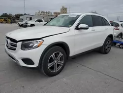 Salvage cars for sale at New Orleans, LA auction: 2017 Mercedes-Benz GLC 300