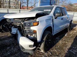 Salvage cars for sale from Copart Columbus, OH: 2022 Chevrolet Silverado LTD K1500 Custom