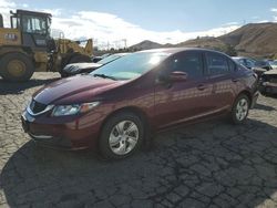 Salvage cars for sale at Colton, CA auction: 2015 Honda Civic LX