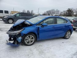 Salvage cars for sale at Moraine, OH auction: 2019 Chevrolet Cruze LT