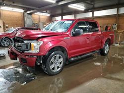 Salvage cars for sale at Ebensburg, PA auction: 2018 Ford F150 Supercrew