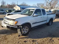 Salvage trucks for sale at Wichita, KS auction: 2003 Toyota Tundra Access Cab SR5