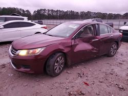 Salvage cars for sale at Florence, MS auction: 2013 Honda Accord LX