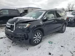 Salvage cars for sale at Wayland, MI auction: 2020 Honda Pilot EXL