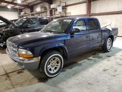 Salvage cars for sale at Eldridge, IA auction: 2004 Dodge Dakota Quad SLT