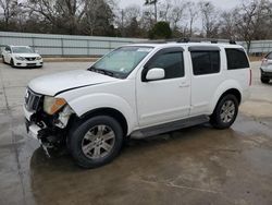 Salvage cars for sale at Savannah, GA auction: 2007 Nissan Pathfinder LE