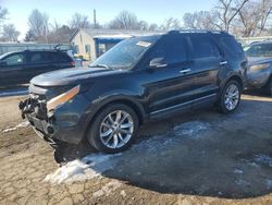 Salvage cars for sale at Wichita, KS auction: 2014 Ford Explorer Limited