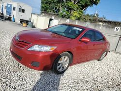 Toyota Vehiculos salvage en venta: 2011 Toyota Camry Base