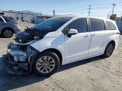 Toyota Sienna le salvage cars for sale: 2022 Toyota Sienna LE