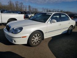 Salvage cars for sale at Portland, OR auction: 2005 Hyundai Sonata GLS