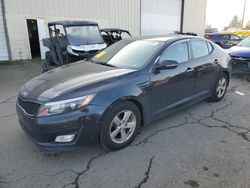 Salvage cars for sale at Woodburn, OR auction: 2015 KIA Optima LX