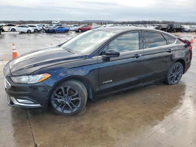 2018 Ford Fusion SE Hybrid