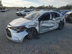 Salvage cars for sale at Riverview, FL auction: 2021 Toyota Corolla LE