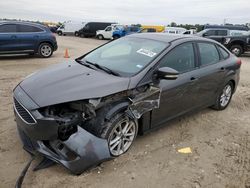 Salvage cars for sale at Houston, TX auction: 2015 Ford Focus SE