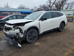 Salvage cars for sale at Wichita, KS auction: 2022 Subaru Outback Onyx Edition XT