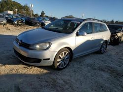 Volkswagen salvage cars for sale: 2012 Volkswagen Jetta TDI