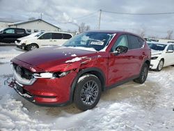 Salvage cars for sale at Pekin, IL auction: 2019 Mazda CX-5 Touring