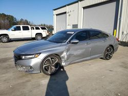 Salvage cars for sale at Gaston, SC auction: 2020 Honda Accord Sport