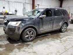 Ford salvage cars for sale: 2018 Ford Explorer XLT