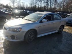 Mitsubishi salvage cars for sale: 2017 Mitsubishi Lancer ES