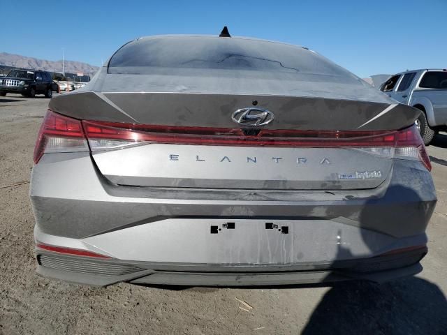 2023 Hyundai Elantra Blue