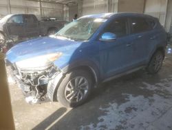 Salvage cars for sale at Kansas City, KS auction: 2018 Hyundai Tucson SEL