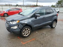 Ford salvage cars for sale: 2018 Ford Ecosport SE