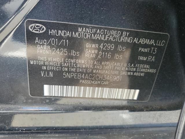 2012 Hyundai Sonata GLS