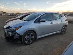 Salvage cars for sale at auction: 2019 Nissan Leaf S