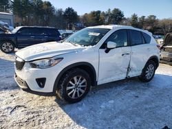 Salvage cars for sale at Mendon, MA auction: 2015 Mazda CX-5 Touring