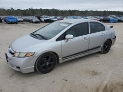 Salvage cars for sale at Harleyville, SC auction: 2009 Honda Civic LX