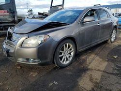 Salvage cars for sale from Copart Woodhaven, MI: 2010 Chevrolet Malibu LTZ