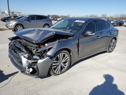 Infiniti salvage cars for sale: 2018 Infiniti Q50 Luxe