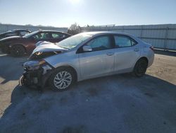 Salvage cars for sale at Assonet, MA auction: 2018 Toyota Corolla L