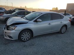 Salvage cars for sale at auction: 2017 Nissan Sentra S