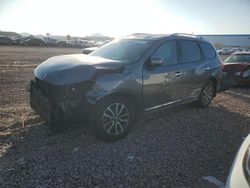 Nissan salvage cars for sale: 2015 Nissan Pathfinder S