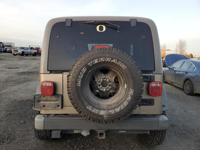 2004 Jeep Wrangler / TJ Sport