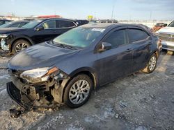 2018 Toyota Corolla L en venta en Cahokia Heights, IL