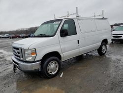 Salvage cars for sale from Copart Assonet, MA: 2010 Ford Econoline E350 Super Duty Wagon