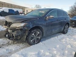 Salvage cars for sale at Laurel, MD auction: 2017 Acura RDX Advance