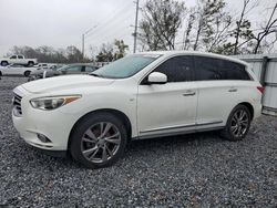 Vehiculos salvage en venta de Copart Riverview, FL: 2015 Infiniti QX60