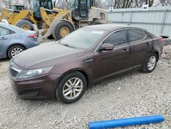 Salvage cars for sale at Franklin, WI auction: 2011 KIA Optima LX