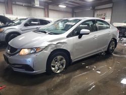 Salvage cars for sale from Copart Elgin, IL: 2014 Honda Civic LX