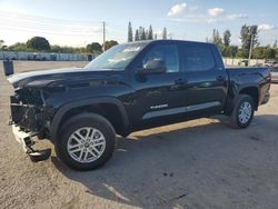 Salvage cars for sale from Copart Miami, FL: 2024 Toyota Tundra Crewmax SR