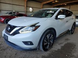 Nissan salvage cars for sale: 2018 Nissan Murano S